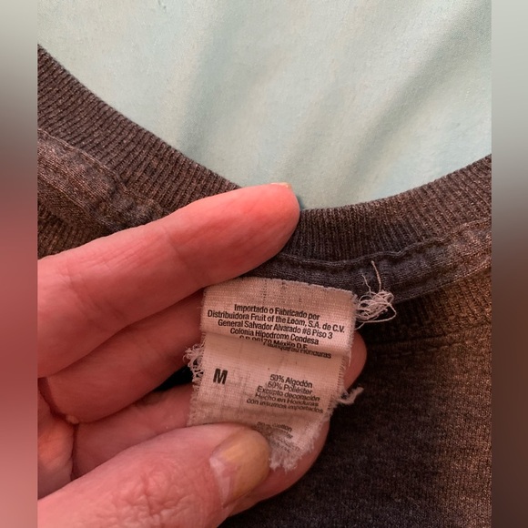 Cherished Girl tee heather gray size M - Picture 4 of 5